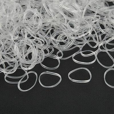 Small Black Elastic Hair Ties Bobbles Pack of 400 6320 A