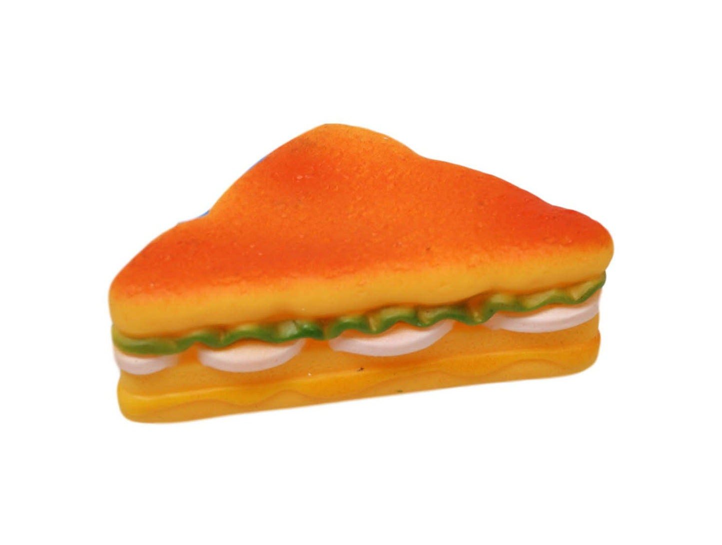 Pet Dog Toy Squeaky Sliced Sandwich 10 x 5.5 cm 6359