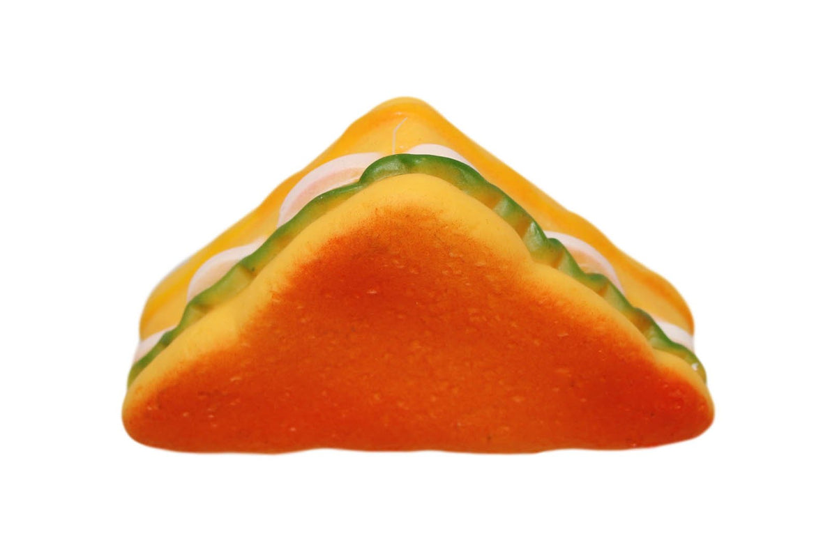 Pet Dog Toy Squeaky Sliced Sandwich