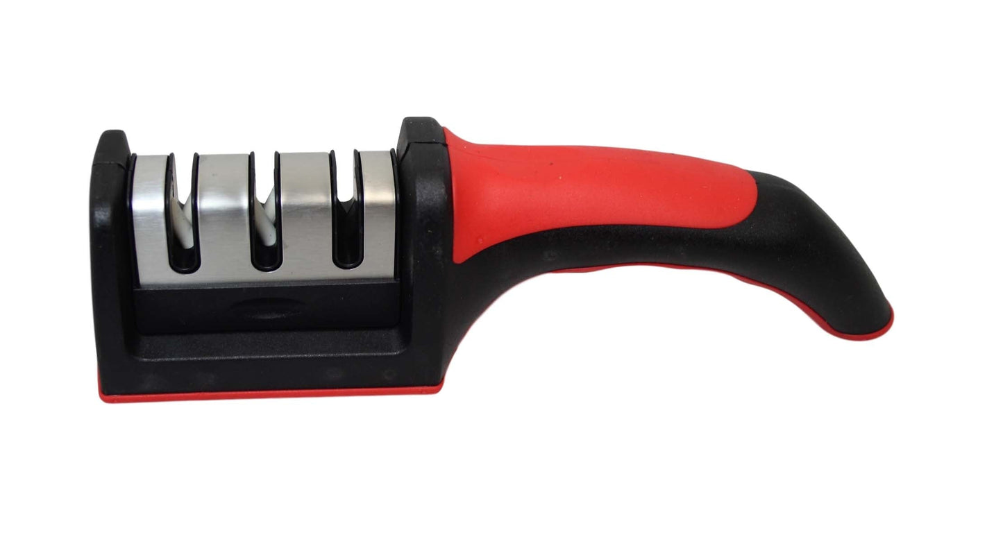 Professional Kitchen Knife Sharpener Diamond 3 Stage Knife Sharpening Tool 20cm 6369