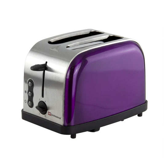 SQ Professional Gems Legacy 2 Slice Toaster 900W Amethyst 6377