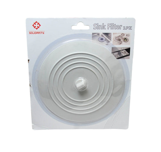 Large Silicone Suction Sink Filter Home Kitchen Bathroom 1 Pack 15cm 6412