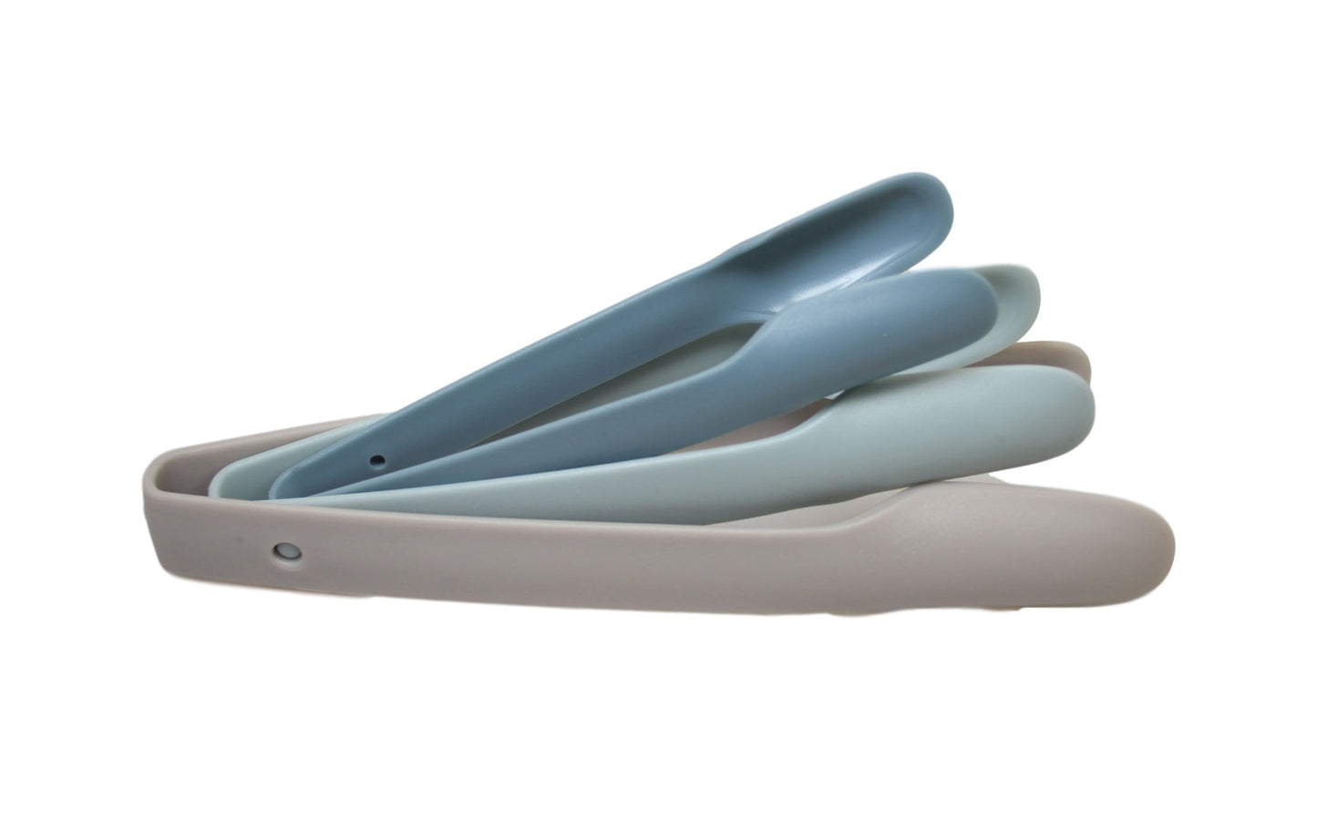Plastic Kitchen BBQ Salad Food Serving Tongs Pack of 3 Assorted Colours 6415 A