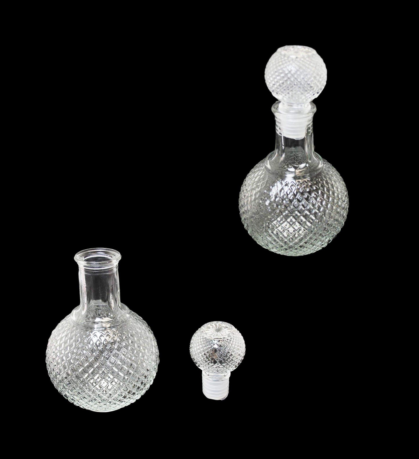 Elegant Glass Oil Vinegar Seasoning Drizzle Bottle 50ml 6425 A
