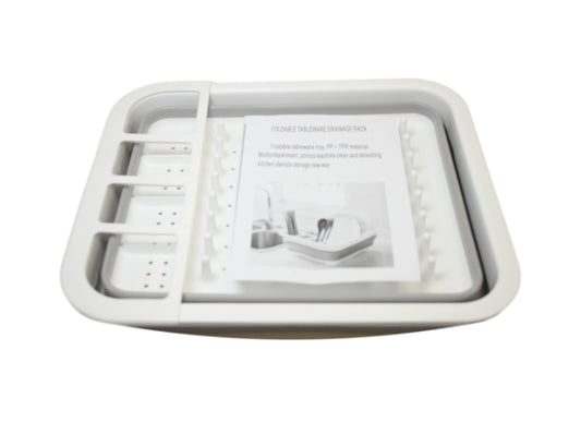 Foldable Collapsible Silicone Kitchen Sink Dish Drainer 36 x 30 x 10 cm 6442