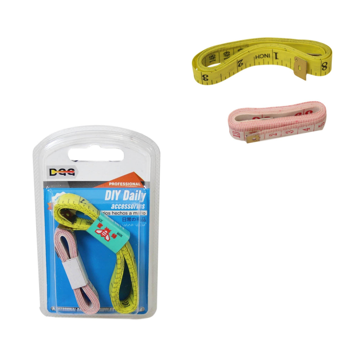 Household Diy Tape Measure Daily Accessories 60'' Measure Set
