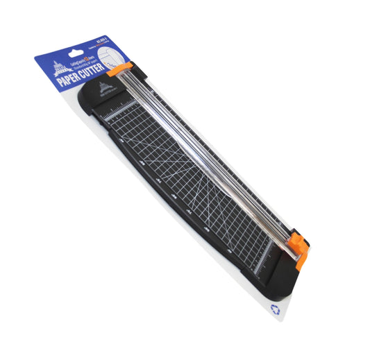 A4 Precision Paper Cutter Guillotine 12 Sheet Cutting Capacity Heavy Duty Paper Cutter 6515