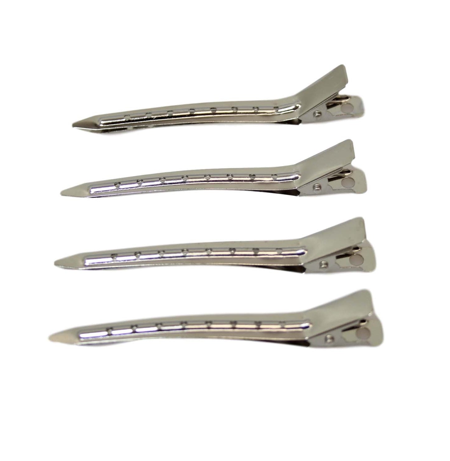 Metal Alligator Hair Clips 8.5 cm Pack of 4 6523 A