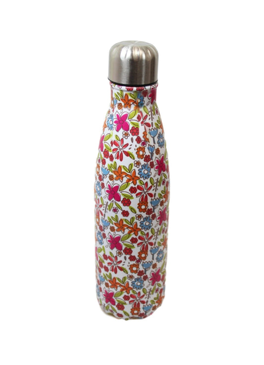 Steel Thermos Drinking Flask Bottle 500ml Assorted Designs 6527
