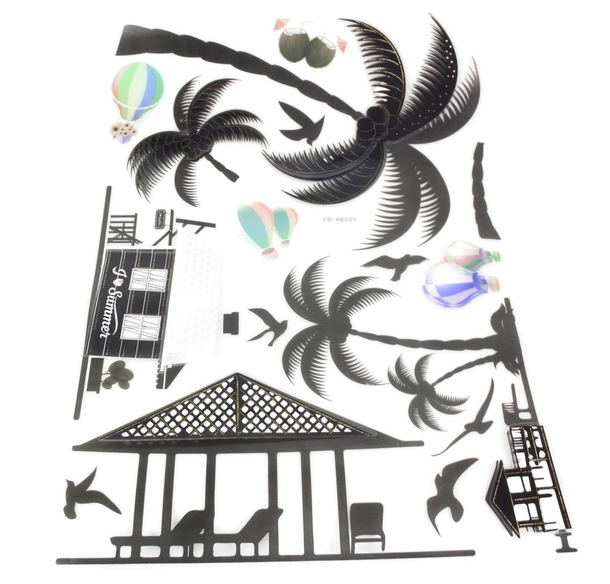 Room Décor Large Wall Stickers Assorted Designs