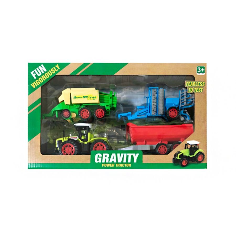 Farming Farm Vehicles Combine Harvester Toy Play Set