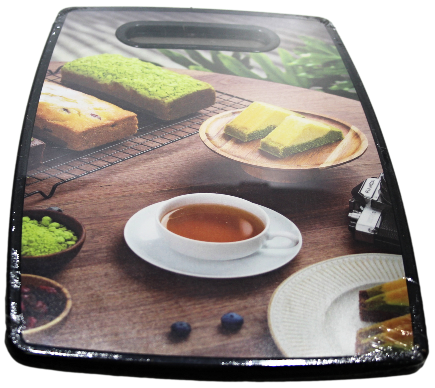 Plastic Kitchen Chopping Board With Printed Design 22.5 X 35.5 X 1.1 Cm Assorted Designs