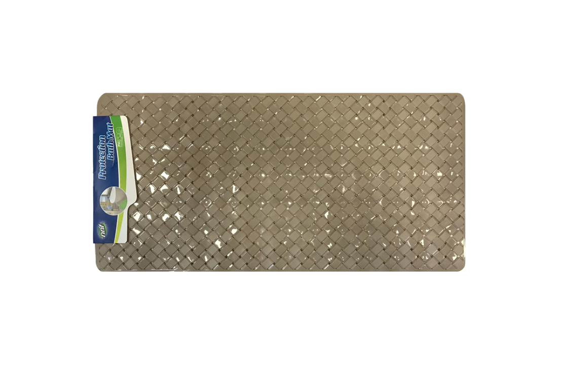 Anti-Slip Bathroom Shower Bath Mat 38 x 68 cm Assorted Colours 6711