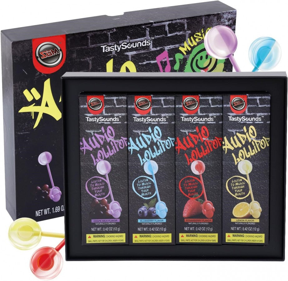 Music Lollipop Flavours Assorted