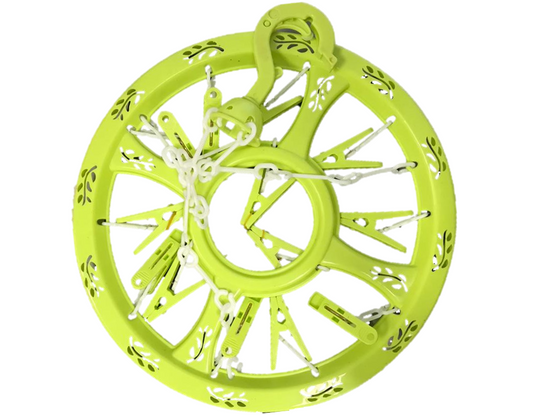 Laundry Peg Hanger Round 29 cm Assorted Colours 6837