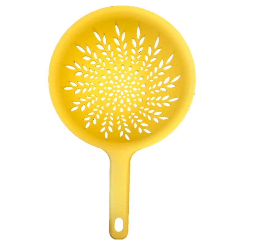 Plastic Colander with Handle 21 x 9 cm Assorted Colours 6860
