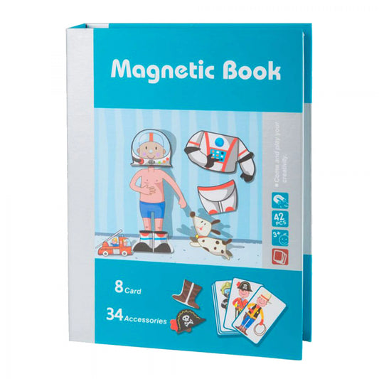 Magnetic Book - 8 Cards & 34 Accessories