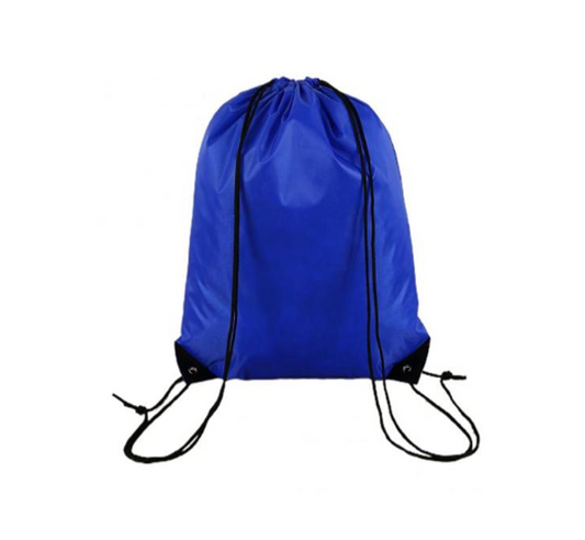 Drawstring Gym School Bag 42 x 34 cm Assorted Colours 6895