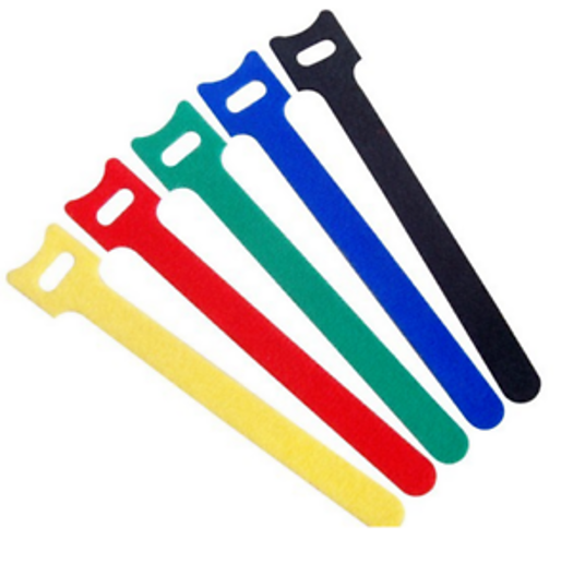 Velcro Cable Zip Tie Hook Pack of 6 1.2 x 200 mm 6905