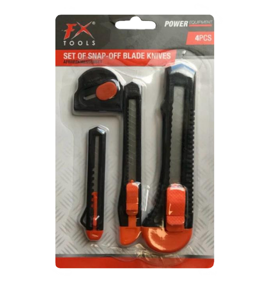 Snap – Off Blade Knives Stanley Knife Pack Of 4