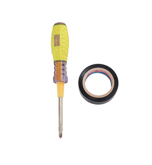 Electrical Voltage Tester Screwdriver with PVC Tape 15 cm 6927