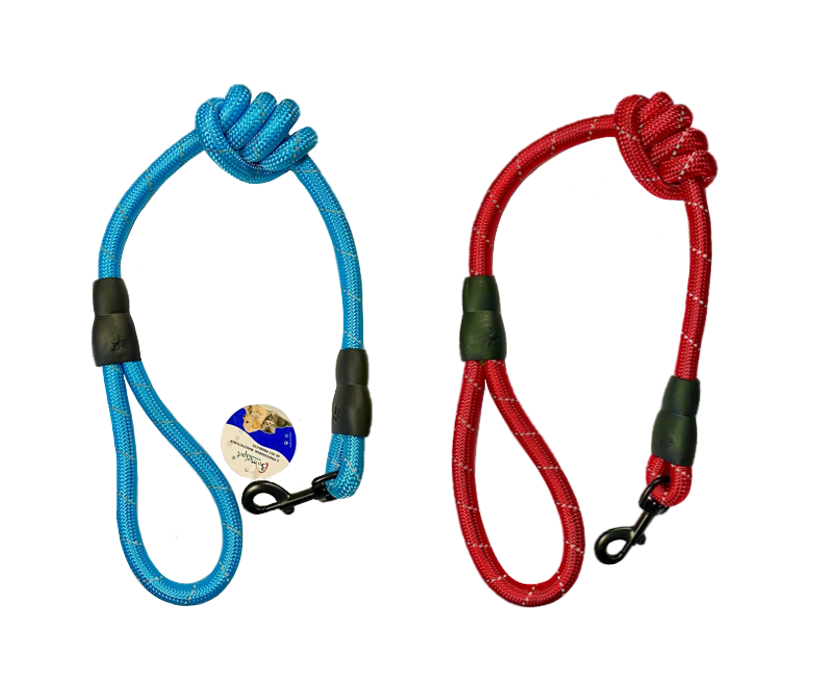 Thick Pet Dog Walking Lead Leash Assorted Colours