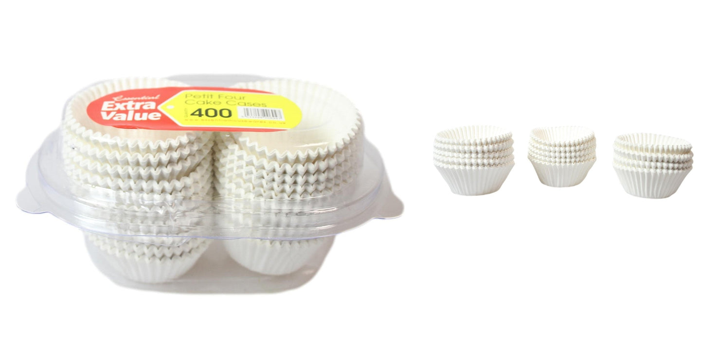 Small White Muffin / Cupcake Cases Pack of 400 VPETIT400 / PK400 A