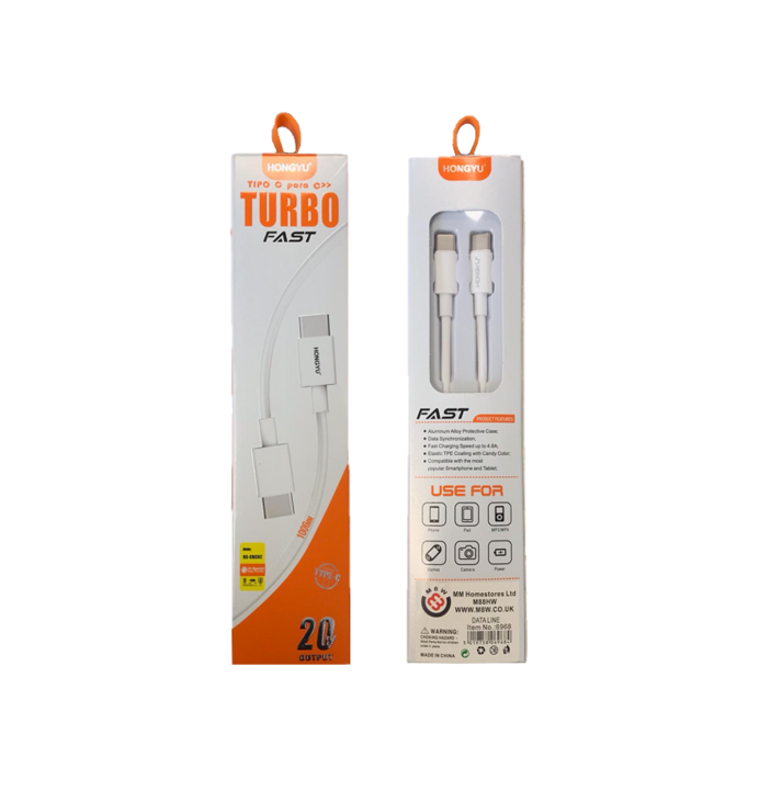 Hongyu Mobile Phone Charger Data Cable Type C 6968