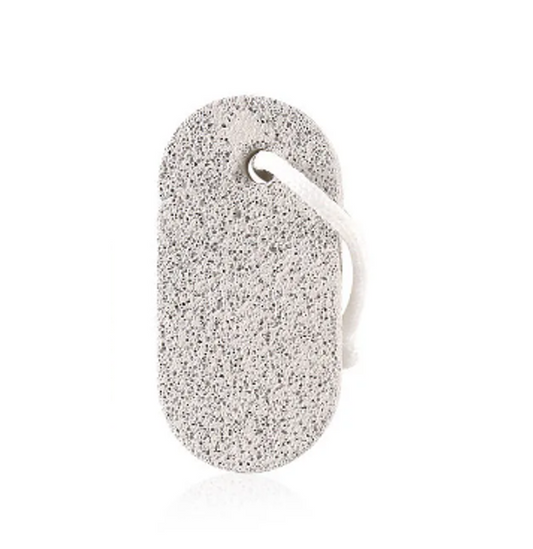 Pedicure Bath Feet Oval Light Grey Pumice Stone 9 cm 6999