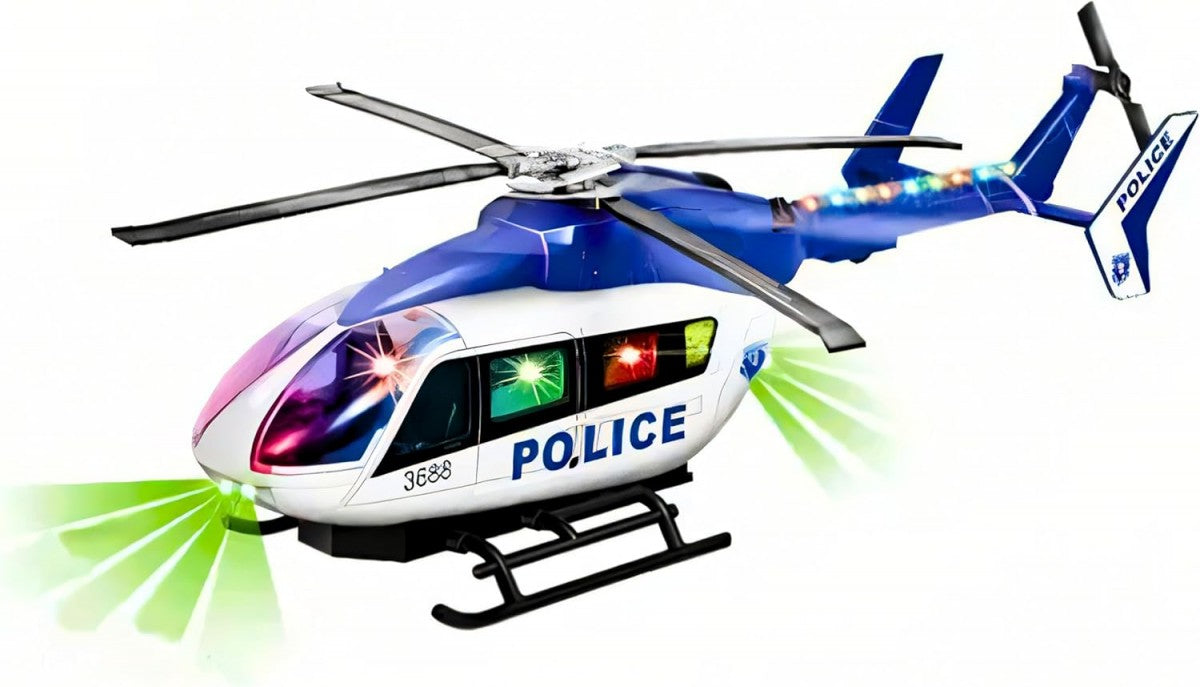 Light Up Police Helicopter