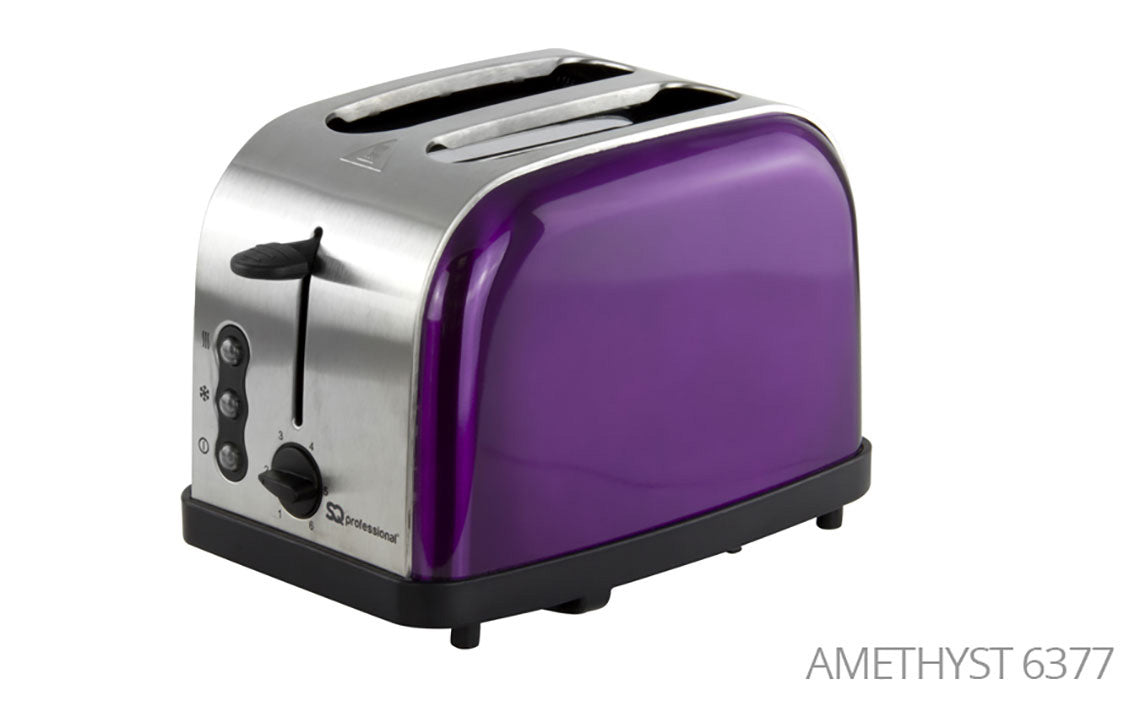 SQ Professional Legacy 2 Slice Toaster 900W Amethyst 1038