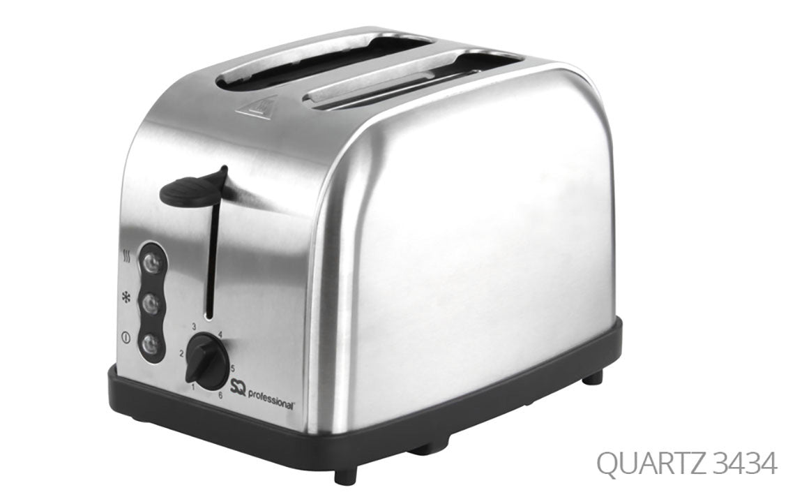 SQ Professional Gems Legacy 2 Slice Toaster 900W Quartz 3434 A