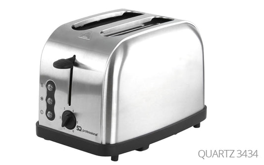 SQ Professional Gems Legacy 2 Slice Toaster 900W Quartz 3434 A