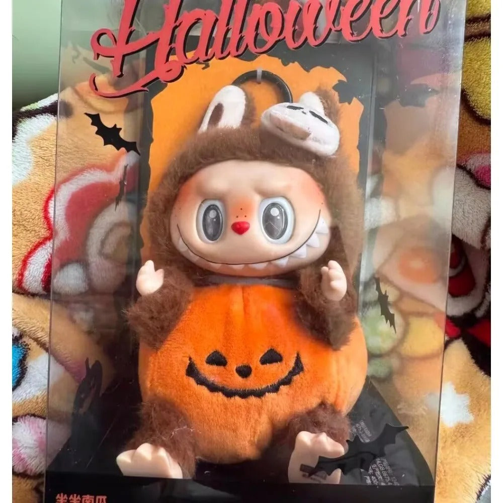 Labubu Style Halloween Limited Edition Pumpkin Monster Plush Doll