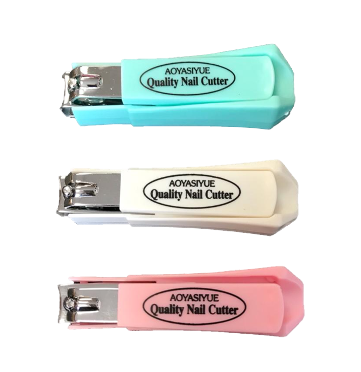 Toe Nail Clipper Cutter 9 cm Pack of 12 Assorted Colours 7142