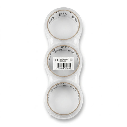 3 – Piece Clear Tape Set Roll – Professional Strength Adhesive