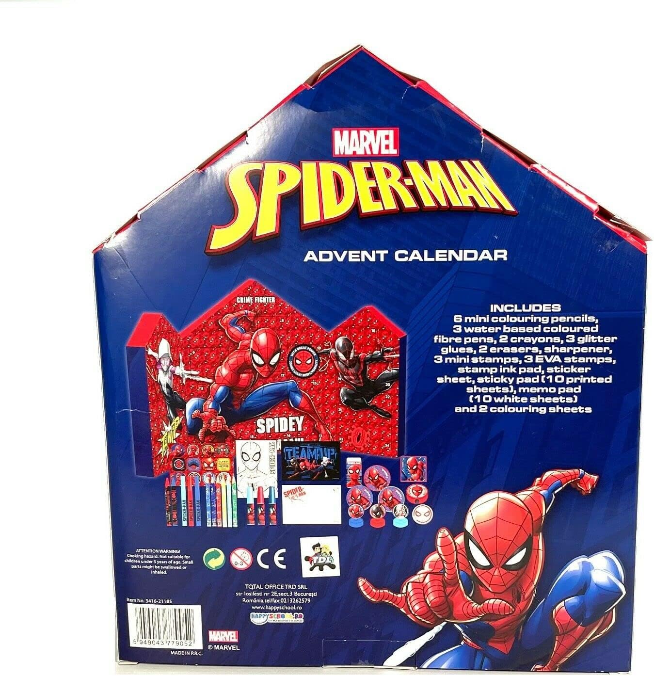 Spiderman Advent Calendar - Arts & Crafts