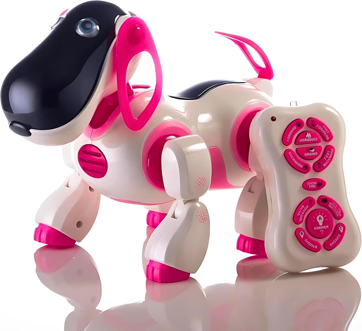Robotic Remote Control Robot Dog Toy Remote Control Dog Interactive Remote Control Robot Dog Talking Move Barks Toy Pet Puppy For Kids
