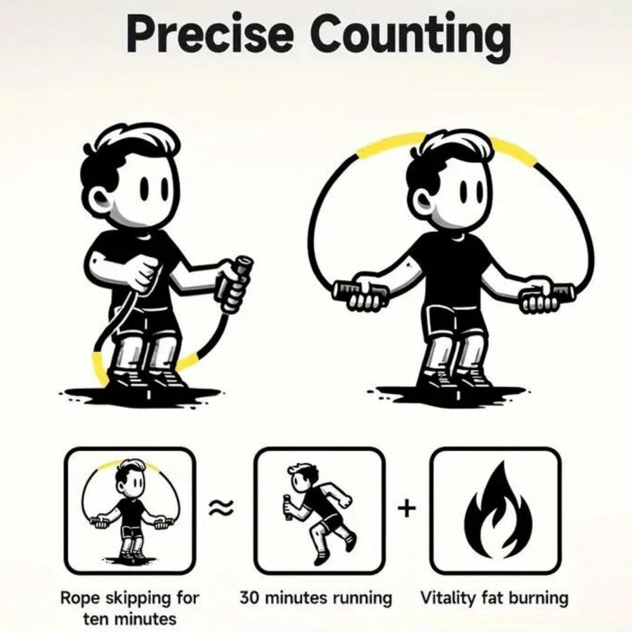Digital Skipping Rope - Viral Counting Fitness Tracker