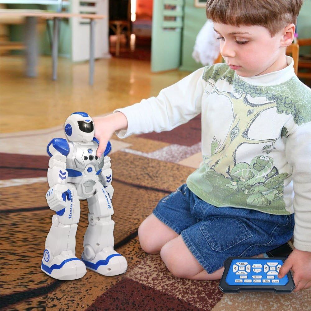 Remote Control Interactive President Robot With Infrared Controller Toys,Programmable,Singing, Moonwalking and LED Eyes