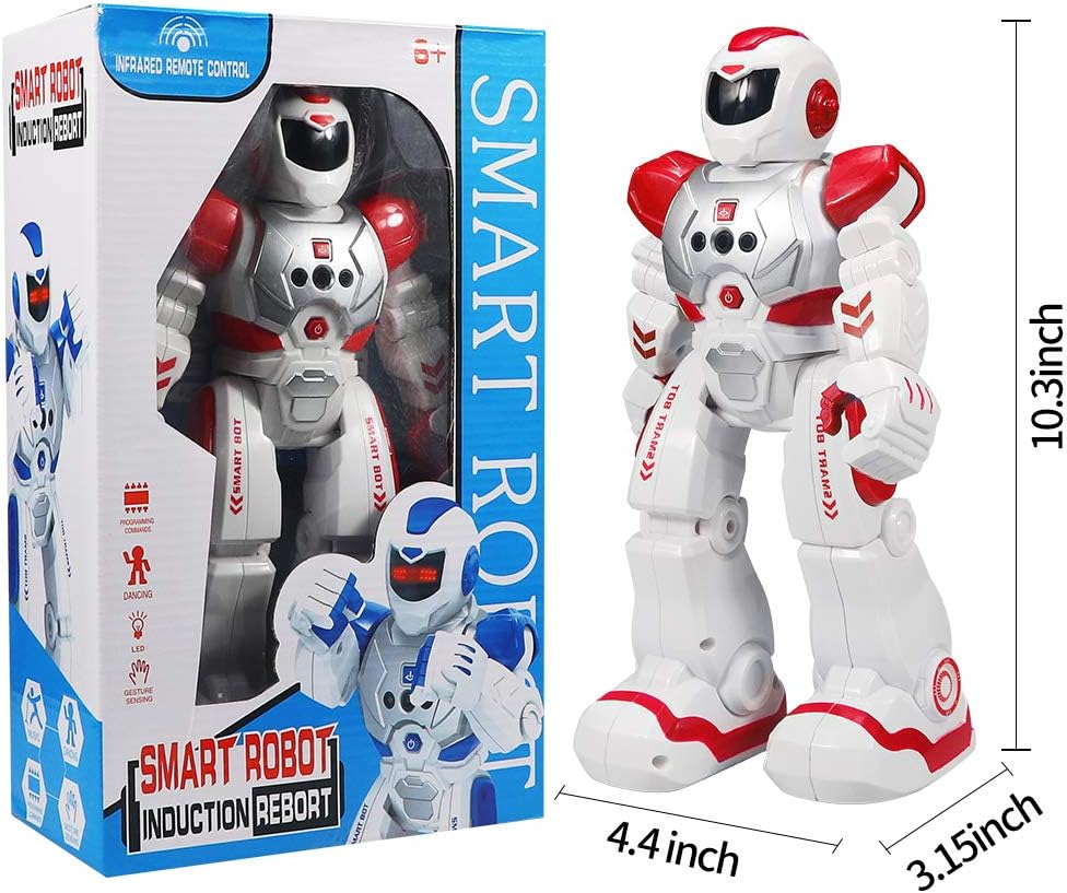 Remote Control Interactive President Robot With Infrared Controller Toys,Programmable,Singing, Moonwalking and LED Eyes
