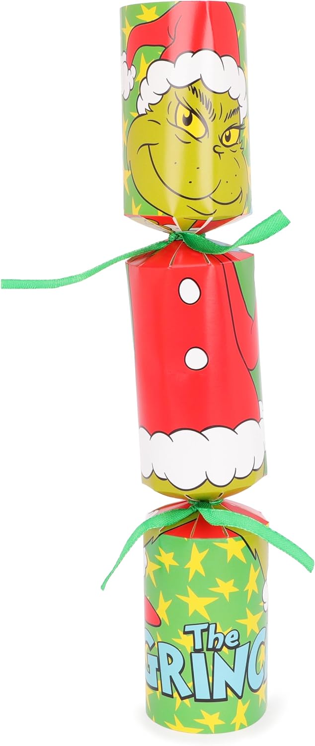 The Grinch Christmas Crackers 12" - 6 Pack