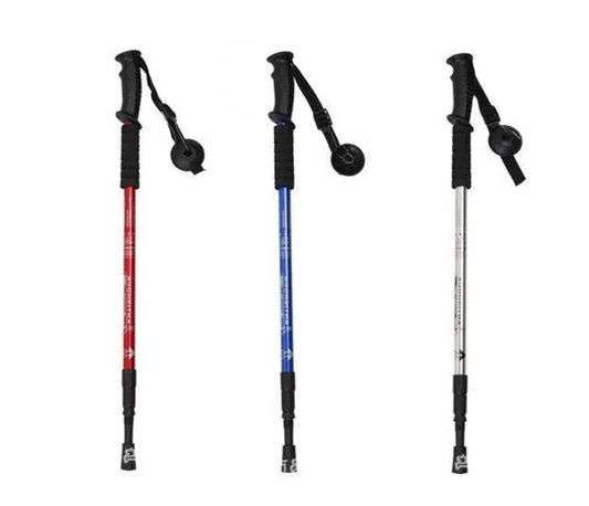 Aluminium Extendable Walking Hiking Stick 51 / 110 cm Assorted Colours 7278