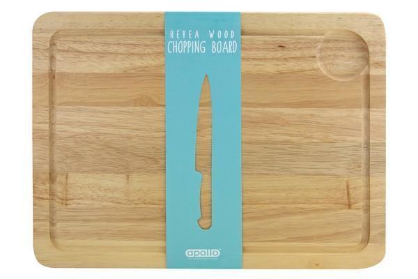 Chef's Meat Chopping Board Food Prep Wooden Chopping Board 40cm x 30cm 9310  A W5