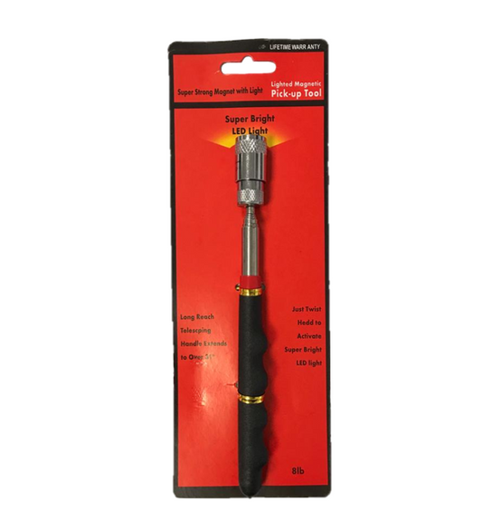Telescopic Extendable Magnetic Pick Up Light Torch 8lb 19 / 81 cm 7317