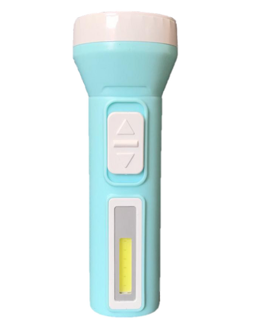 2-Way Micro-USB LED Torch Flashlight 13 cm 7338