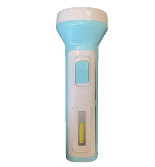 2-Way Micro-USB LED Torch Flashlight 18 cm 7339