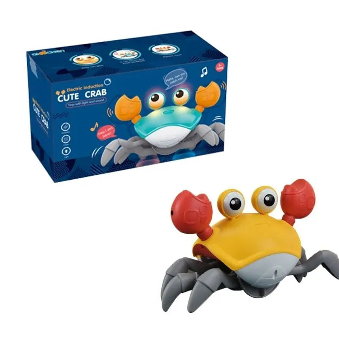 Cute Electric Crab W/ Sound, Movement &Amp; Music Rechargeable