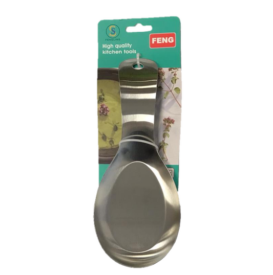 Metal Flat Kitchen Spoon Rest 20 x 8.5 cm 7371