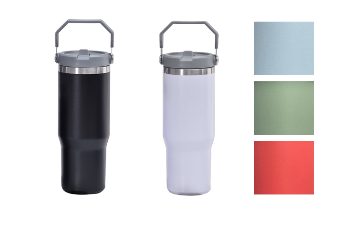 Steel Vacuum Thermos Water Drinking Flask Tumbler 900ml Assorted Colours 7391